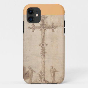 Ontwerp voor een crucifix met de Maagd Maria Case-Mate iPhone Case