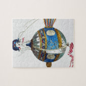 Ontwerp voor een heteluchtballon met een diameter legpuzzel (Horizontaal)