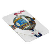 Ontwerp voor een heteluchtballon met een diameter  magneet (Rechterzijde)