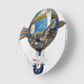 Ontwerp voor een heteluchtballon met een diameter  ronde klok (Hoek)