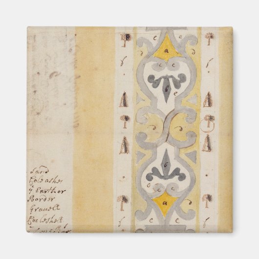 Ontwerp voor een Knot Garden, Struik Hill, bij Edm Magneet (Voorkant)