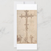 Ontwerp voor een kruisbeeld met de Maagd Maria (Voorkant)