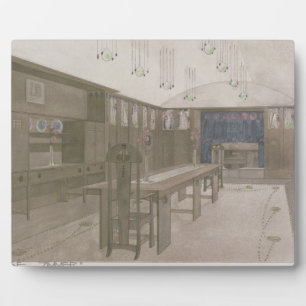 Ontwerp voor een mijnruimte, 1901 (kleurenlitho) fotoplaat