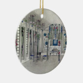 Ontwerp voor een Muziekruimte met panelen van Marg Keramisch Ornament (Rechts)