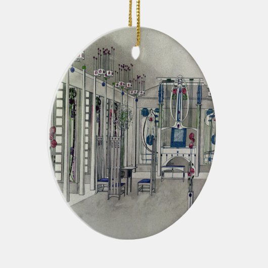 Ontwerp voor een Muziekruimte met panelen van Marg Keramisch Ornament (Rechts)