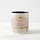 Ontwerp voor een set tweekleurige koffiemok (Center)