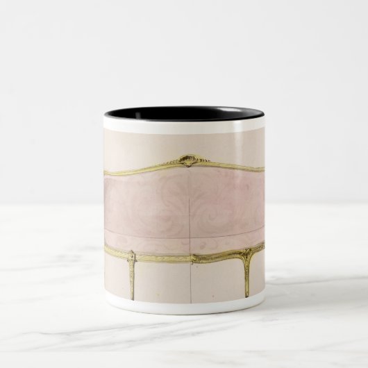 Ontwerp voor een set tweekleurige koffiemok (Center)