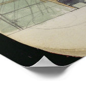 Ontwerp voor een Sideboard, c.1860s-70s (w/c & pot Poster (Hoek)
