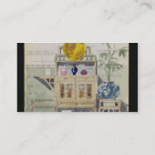 Ontwerp voor een Sideboard, c.1860s-70s (w/c & pot Visitekaartje (Achterkant)