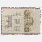 Ontwerp voor een staat met binnenplannen deken (Voorkant)