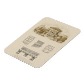 Ontwerp voor een staat met binnenplannen magneet (Linkerzijde)