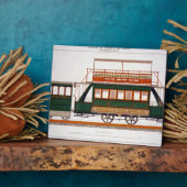 Ontwerp voor een stoomtram, bord 126 van 'The Indu Fotoplaat (Zijkant)