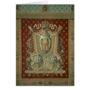 Ontwerp voor een tapijt in de studie van Bonaparte