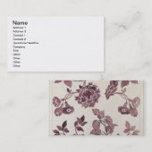 Ontwerp voor een zijdemper, 1752 (potlood en m/c o visitekaartje (Voorkant / Achterkant)