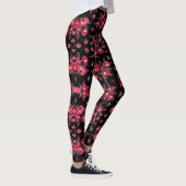 ontwerp voor elegante leggings met rozen (Rechts)