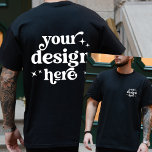 Ontwerp voor- en achterzijde Aangepaste Logo Geper T-shirt<br><div class="desc">Dit gepersonaliseerde T-shirt met voor- en achterkant van Design Custom Logo is de perfecte manier om uw merk te laten zien met een professionele touch. Met aanpasbare ontwerpopties aan de voor- en achterkant kunt u eenvoudig uw bedrijf of team-logo toevoegen om een statement te maken. Of u nu op zoek...</div>
