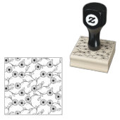 ontwerp voor fabricafdruk rubberstempel (Gestempeld)