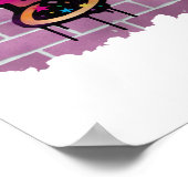 ontwerp voor feestgraffiti poster (Hoek)