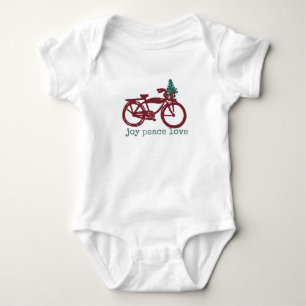 ontwerp voor fietsen en kerstbomen romper