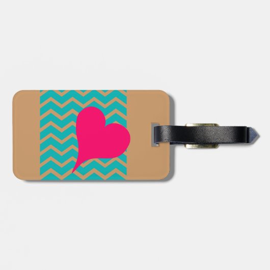 Ontwerp voor gebitsgebitte tanden en chapon bagagelabel (Achterkant horizontaal)