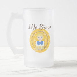  ontwerp voor geblonde meisjes matglas bierpul