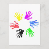 Ontwerp voor handmatige afdrukken briefkaart (Voorkant)