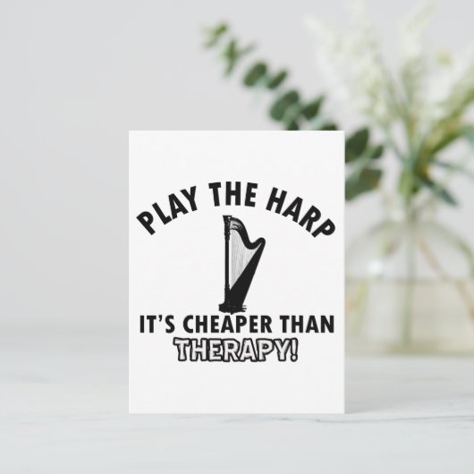 ontwerp voor harstherapie briefkaart (Staand voorkant)