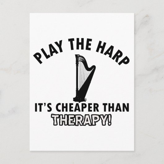 ontwerp voor harstherapie briefkaart (Voorkant)