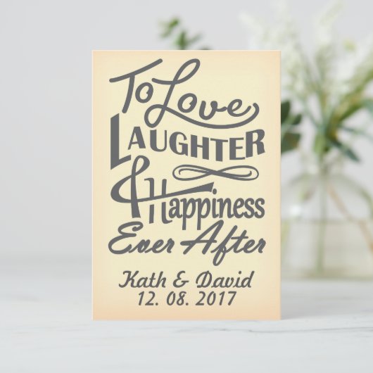 Ontwerp voor het bewaren van de datum kaart (Staand voorkant)