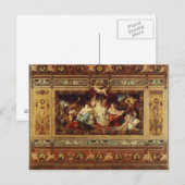 Ontwerp voor het gordijn bij de opera van Dresden Briefkaart (Voorkant / Achterkant)