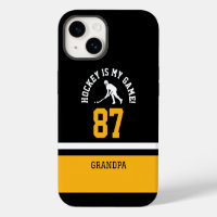 Ontwerp voor hockey-opa-truitnummer