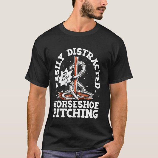 Ontwerp voor hoefijzer werp enthousiasteling t-shirt (Voorkant)