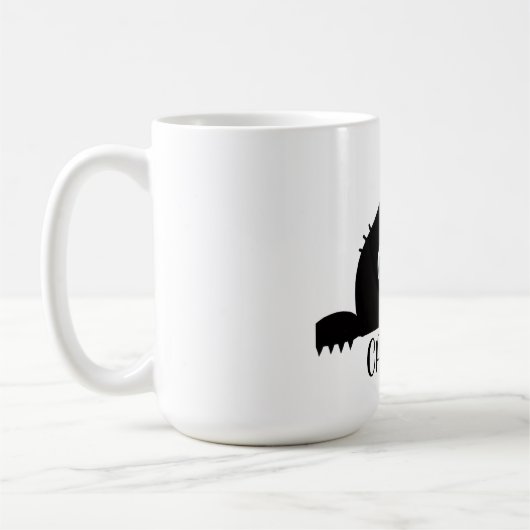 Ontwerp voor kattenliefhebbers koffiemok (Links)
