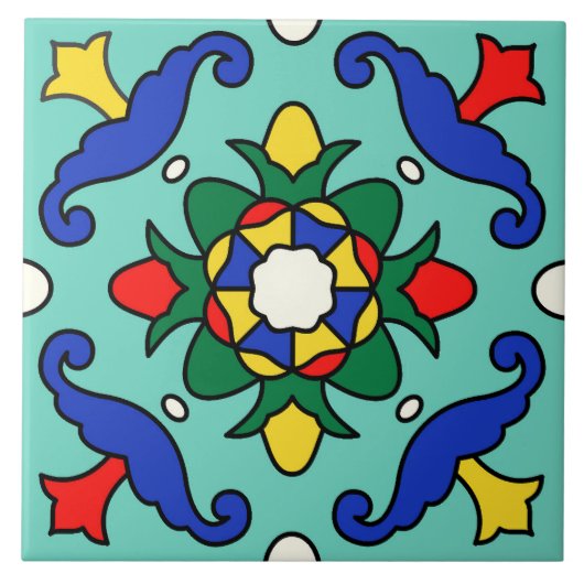  ontwerp voor keramische tapijten op het eiland Ca Tegeltje (Voorkant)