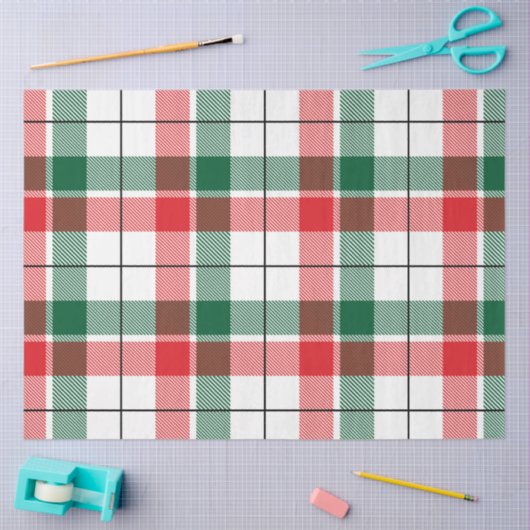 Ontwerp voor kerstspelserie 7 tissuepapier (Craft)