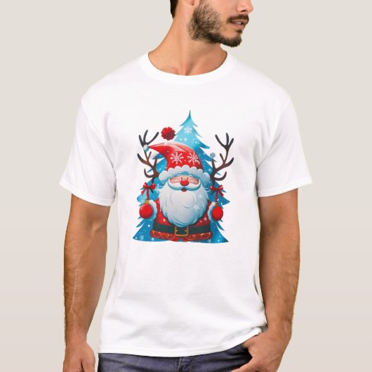 Ontwerp voor kerstT-shirt T-shirt (Voorkant)