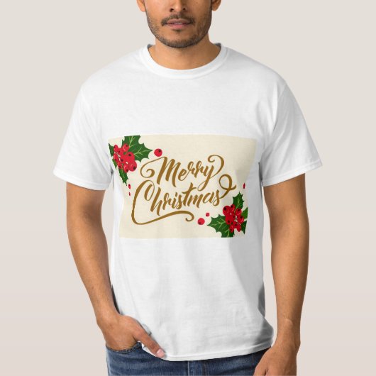 Ontwerp voor kerstT-shirt T-shirt (Voorkant)