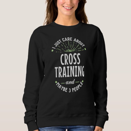 Ontwerp voor kruistraining voor mannen vaders dag trui (Voorkant)