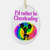 ONTWERP VOOR KUSTMATIGE EN KLEURLOPENDE CHEERLEIDI KERAMISCH ORNAMENT (Rechts)