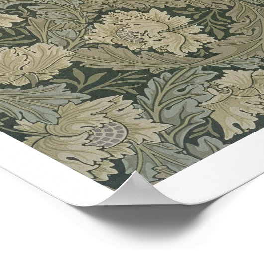 Ontwerp voor "Lea"-behangselpapier, 1885 Poster (Hoek)