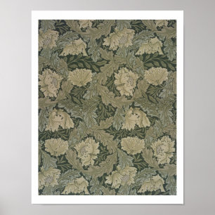 Ontwerp voor "Lea"-behangselpapier, 1885 Poster