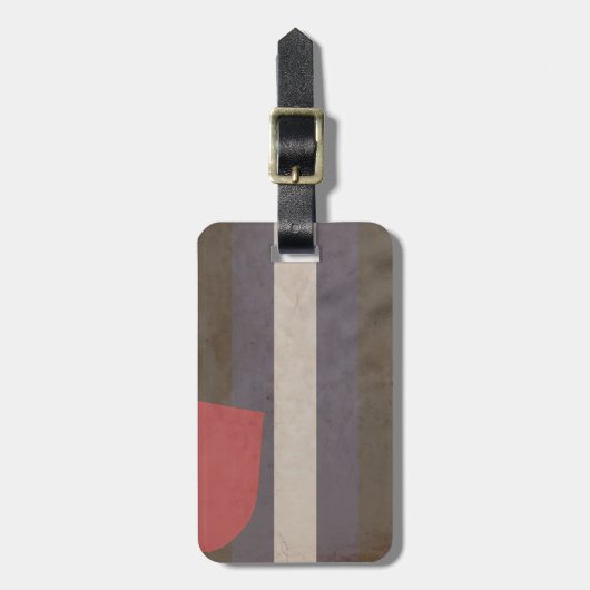  ONTWERP VOOR LEATHER PRIDE BAGAGELABEL (Voorkant verticaal)