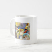 Ontwerp voor muziek van Delta Blues Koffiemok (Voorkant links)