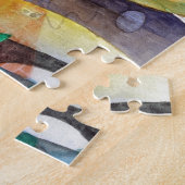 Ontwerp voor muziek van Delta Blues Legpuzzel (Zijkant)