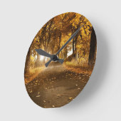 ontwerp voor natuur van muurklok ronde klok (Hoek)