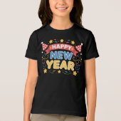 Ontwerp voor Nieuwjaarsviering Tri-Blend Shirt (Voorkant)
