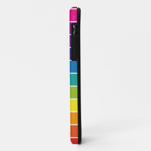 Ontwerp voor regenboogkleuren Case-Mate iPhone case (Achterkant/links)