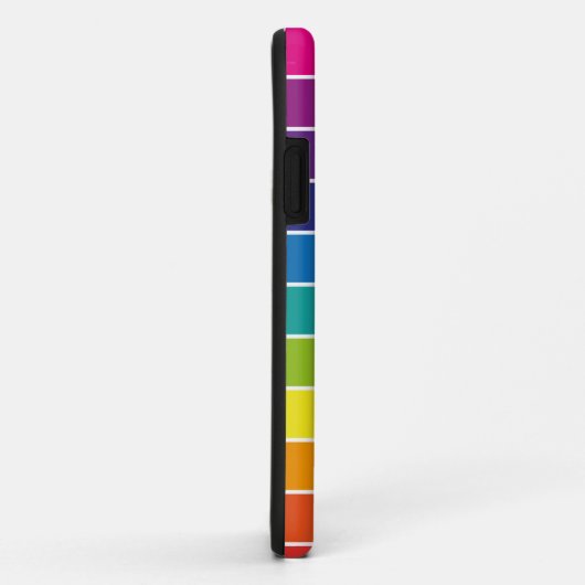 Ontwerp voor regenboogkleuren Case-Mate iPhone case (Achterkant/rechts)