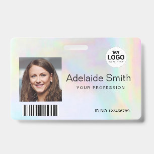 ontwerp voor regenboogpastelkleuren badge