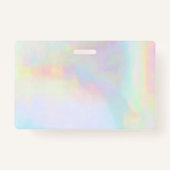 ontwerp voor regenboogpastelkleuren badge (Achterkant)